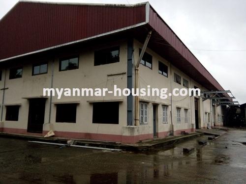 ミャンマー不動産  - 土地物件 - No.2485 - For Rent Industrial Zone in Hlaing Thar Yar Township. - 
