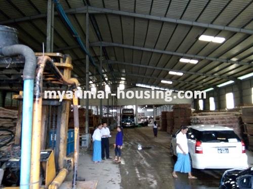 ミャンマー不動産  - 土地物件 - No.2486 -  For Rent  on Main Road at Hlaing Thar Yar Industrial Zone - 