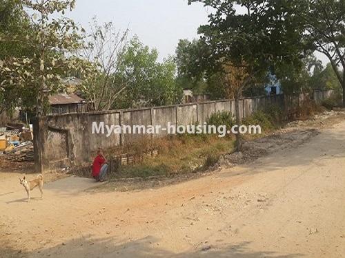 Myanmar real estate - land property - No.2506 - Land for rent in North Dagon Industrial Zone! - road view