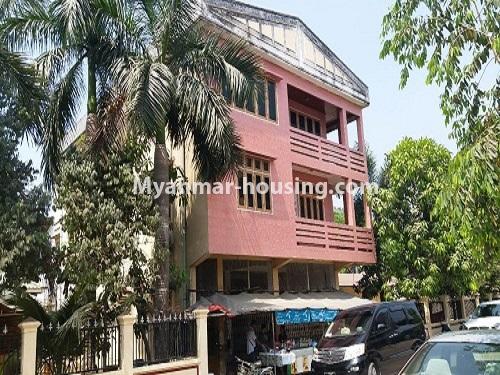 Myanmar real estate - land property - No.2508 - Warehouse, office, residence  for rent in North Dagon Industrial Zone! - three storey building view