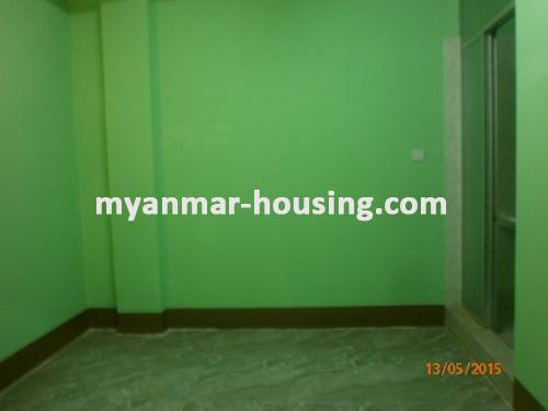 Myanmar real estate - for rent property - No.1226 - Room in SInmalite Hiway Complex suitable for Residential! - View of the master bed room.