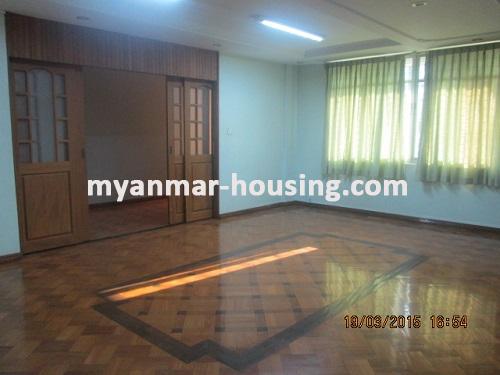 Myanmar real estate - for rent property - No.1341 - Looking for Office Space located near Park Royal Hotel? - View of the living room.