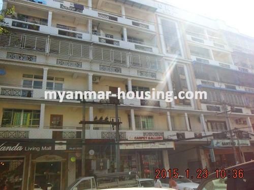 Myanmar real estate - for rent property - No.1341 - Looking for Office Space located near Park Royal Hotel? - View of the building.
