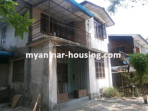 Myanmar real estate - for rent property - No.1622 - Landed house for rent in Insein! - View of the building