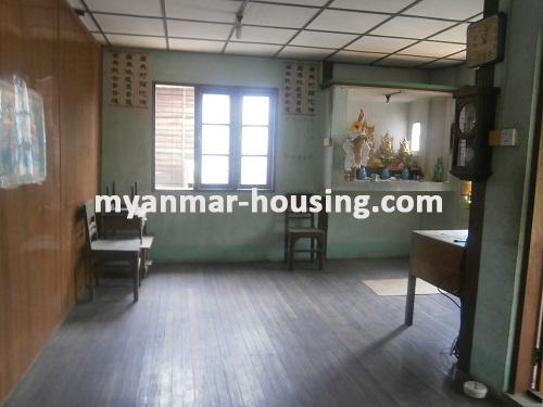 Myanmar real estate - for rent property - No.1622 - Landed house for rent in Insein! - View of the shrine room.