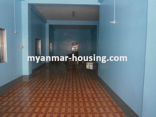 Myanmar real estate - for rent property - No.1824 - Ground Floor for rent which is clean! - View of the inside.