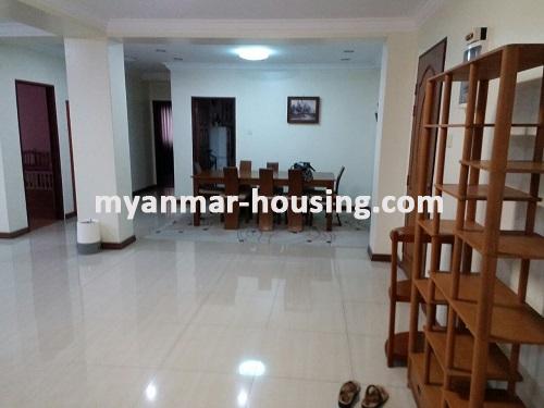 Myanmar real estate - for rent property - No.1830 - A good room for rent in A1 Condominium. - 