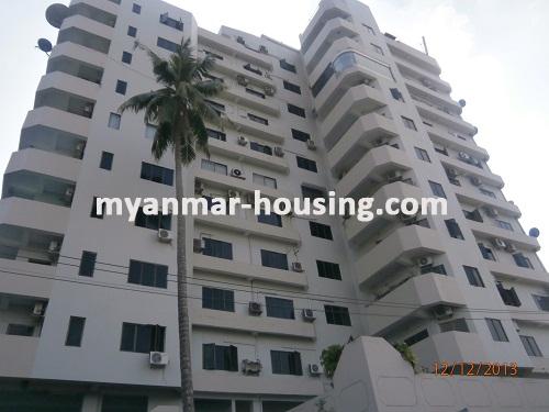 Myanmar real estate - for rent property - No.1904 - This house is Inyar view Codo in Kamaryut Township! - View of the building.