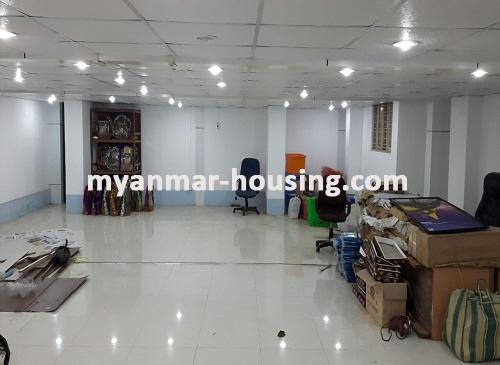Myanmar real estate - for rent property - No.2016 - Available Condo Room for rent in Kyaukdadar. - View of the Street.