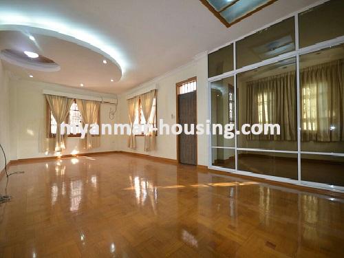 Myanmar real estate - for rent property - No.2099 - Well-decorated House in one of the Best Housing! - View of the inside.