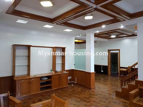 Myanmar real estate - for rent property - No.2102 - Excellent  house  for  rent  in Yankin now! - View of the living room.