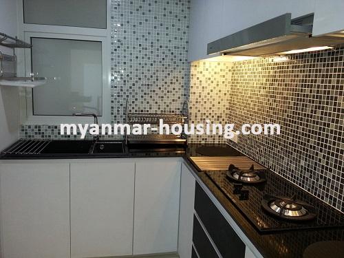 Myanmar real estate - for rent property - No.2113 - One of the greatest room along River Side - 3000USD! - View of the kitchen room.