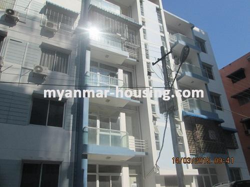 Myanmar real estate - for rent property - No.2181 - Brand New Room for rent located in Quiet and Safe Area! - View of the building.