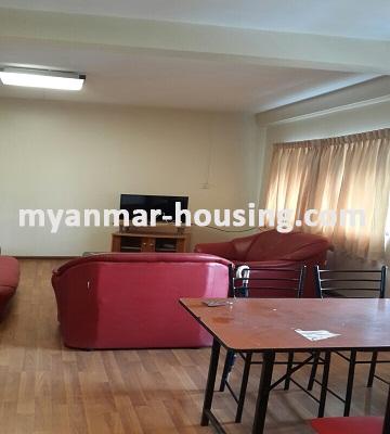Myanmar real estate - for rent property - No.2348 - Available an apartment for rent in Kan Daw Lay Housing. - 