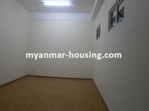 Myanmar real estate - for rent property - No.2349 - Hledan center in main business area for rent! - View of the bedroom.
