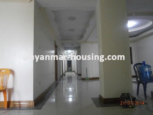 Myanmar real estate - for rent property - No.2352 - Nice condo for rent in Ahlone! - View of the partition.