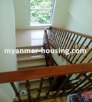 Myanmar real estate - for rent property - No.2356 - Landed house for rent near Myay Ni Gone City Mark . - 