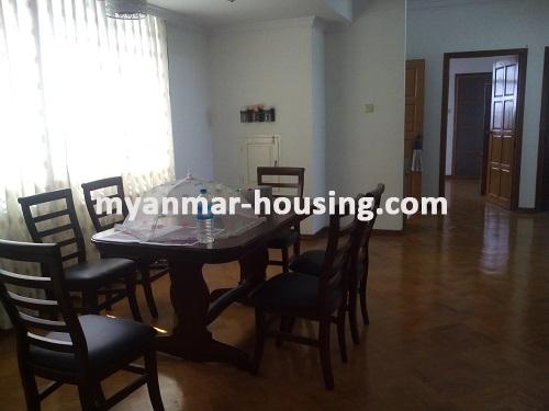 Myanmar real estate - for rent property - No.2427 - Available for rent a good flat in Pearl Condominium. - 