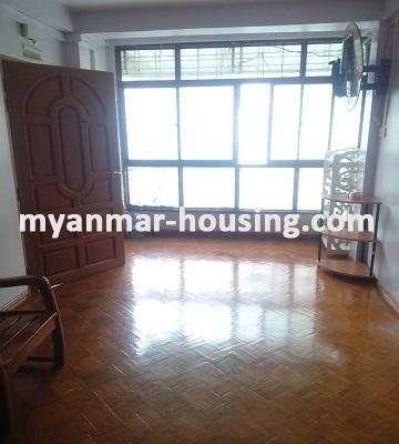 Myanmar real estate - for rent property - No.2464 - Reasonable price for rent is available in Kyaukdadar Township - View of Living room