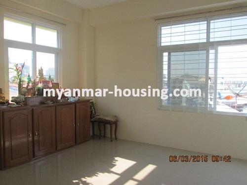 Myanmar real estate - for rent property - No.2476 - Well - lighted room located closed to Inya Lake and Hledan Area! - View of the shrine room.