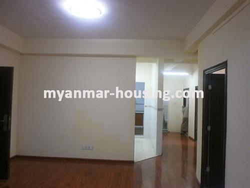 Myanmar real estate - for rent property - No.2477 - Condo for rent in expats area! - View of the room.