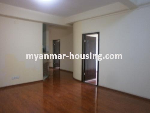Myanmar real estate - for rent property - No.2477 - Condo for rent in expats area! - View of the well-decorated room.