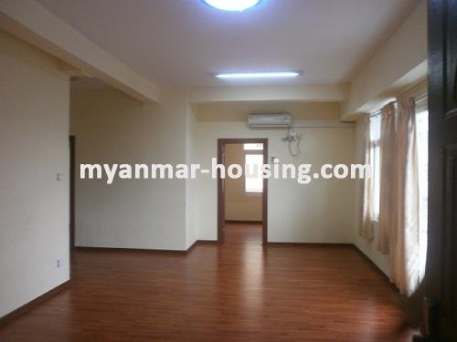 Myanmar real estate - for rent property - No.2481 - Nice apartment for rent in Mya Yeik housing! - View of the room.