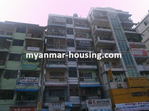 Myanmar real estate - for rent property - No.2500 - An apartment near Inya Lake, MICT! - view of the building
