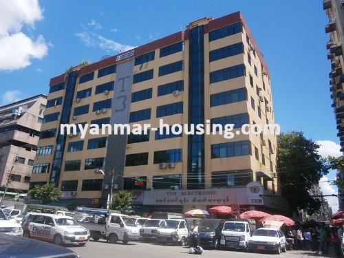Myanmar real estate - for rent property - No.2501 - Condo with reasonable price at downtown area! - view of the building