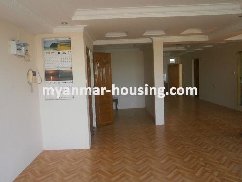 Myanmar real estate - for rent property - No.2503 - Clean and Spacious Condo with Reasonable Price in Yankin Township! - View of the inside.