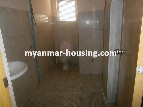 Myanmar real estate - for rent property - No.2503 - Clean and Spacious Condo with Reasonable Price in Yankin Township! - View of the wash room.