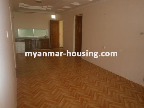 Myanmar real estate - for rent property - No.2503 - Clean and Spacious Condo with Reasonable Price in Yankin Township! - View of the kitchen room.