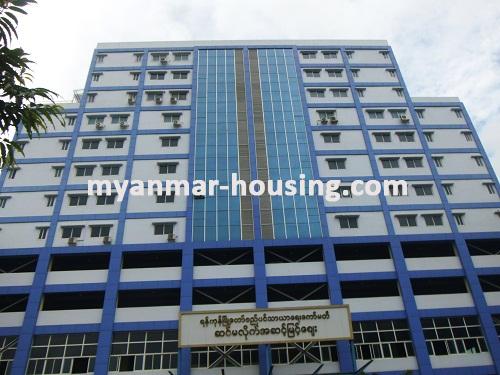 Myanmar real estate - for rent property - No.2505 - Simmalite Business Tower- Near Hledan area! - view of the building