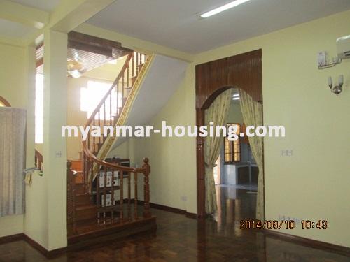 Myanmar real estate - for rent property - No.2548 - Nice house with spacious compound! - inside view