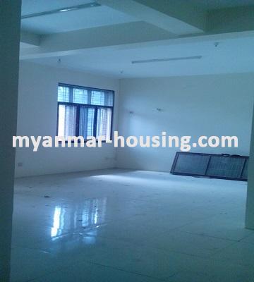 Myanmar real estate - for rent property - No.2569 - Newly built a landed house for rent is available nearby San Pya Hospital. - 