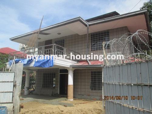 Myanmar real estate - for rent property - No.2572 - House with 6 Master Bed Rooms for rent! - view of the building