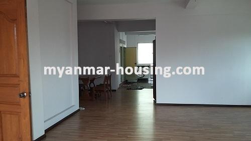 Myanmar real estate - for rent property - No.2635 - Good news for those who want to live near Dagon Centre II, Myaynigone, Sanchaung! - view of the bedroom