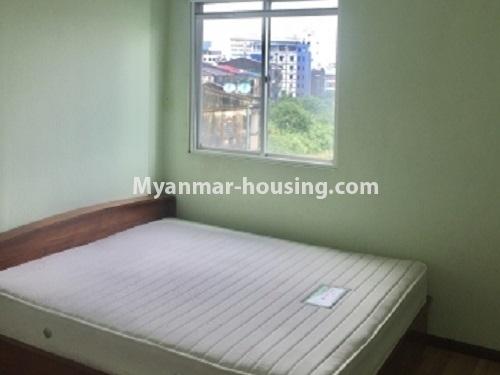 Myanmar real estate - for rent property - No.2635 - Good news for those who want to live near Dagon Centre II, Myaynigone, Sanchaung! - View of the bed room.