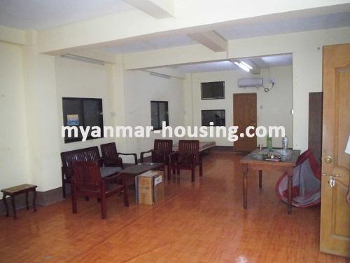 Myanmar real estate - for rent property - No.2639 - Condo with acceptable price is spacious! - view of living room
