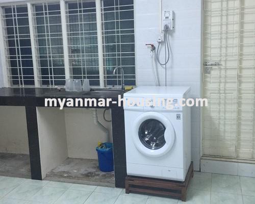 Myanmar real estate - for rent property - No.2651 - An apartment for single person in Yan Kin! - Kitchen view