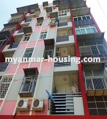 Myanmar real estate - for rent property - No.2709 - Condominium for rent in Hlaing Township. - View of the building room