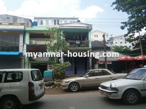 Myanmar real estate - for rent property - No.2719 - Property for rent which is good for Shop! - View of the building