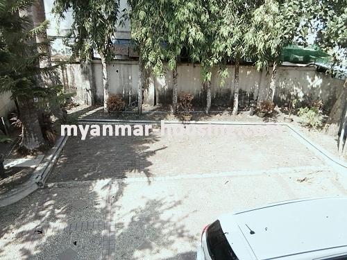 Myanmar real estate - for rent property - No.2721 - Spacious Landed House with Spacious compound for rent in Bahan ! - Spacious Compound