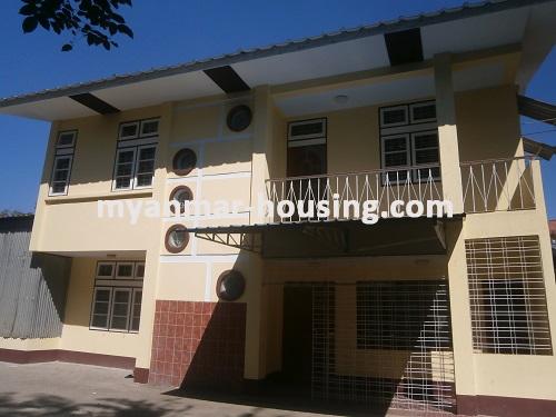 Myanmar real estate - for rent property - No.2769 - Landed house for rent in Thin Gann Gyun ! - View of the building.