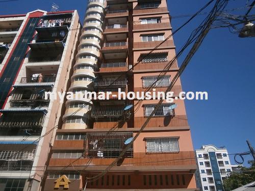 Myanmar real estate - for rent property - No.2771 - Good apartment for rent in Tharmway ! - View of the apartment.