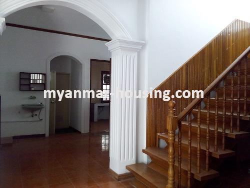 Myanmar real estate - for rent property - No.2788 -  A Nice Landed House for rent in Thin Gann Gyun ! - 
