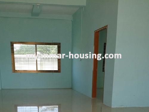 Myanmar real estate - for rent property - No.2807 - This new Landes House in Housing is clean and in Quiet Area! - View of the downstairs.