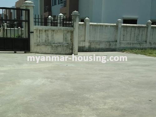 Myanmar real estate - for rent property - No.2807 - This new Landes House in Housing is clean and in Quiet Area! - Spacious Compound