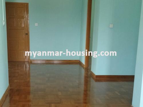 Myanmar real estate - for rent property - No.2807 - This new Landes House in Housing is clean and in Quiet Area! - View of the upstairs.