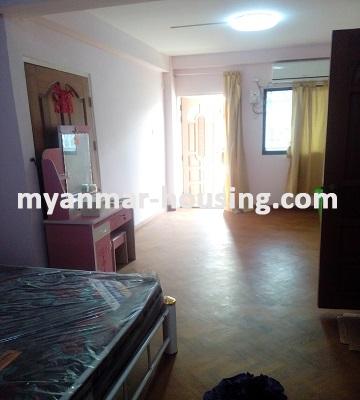 Myanmar real estate - for rent property - No.2815 - Apartment for rent in downtown area! - bed
